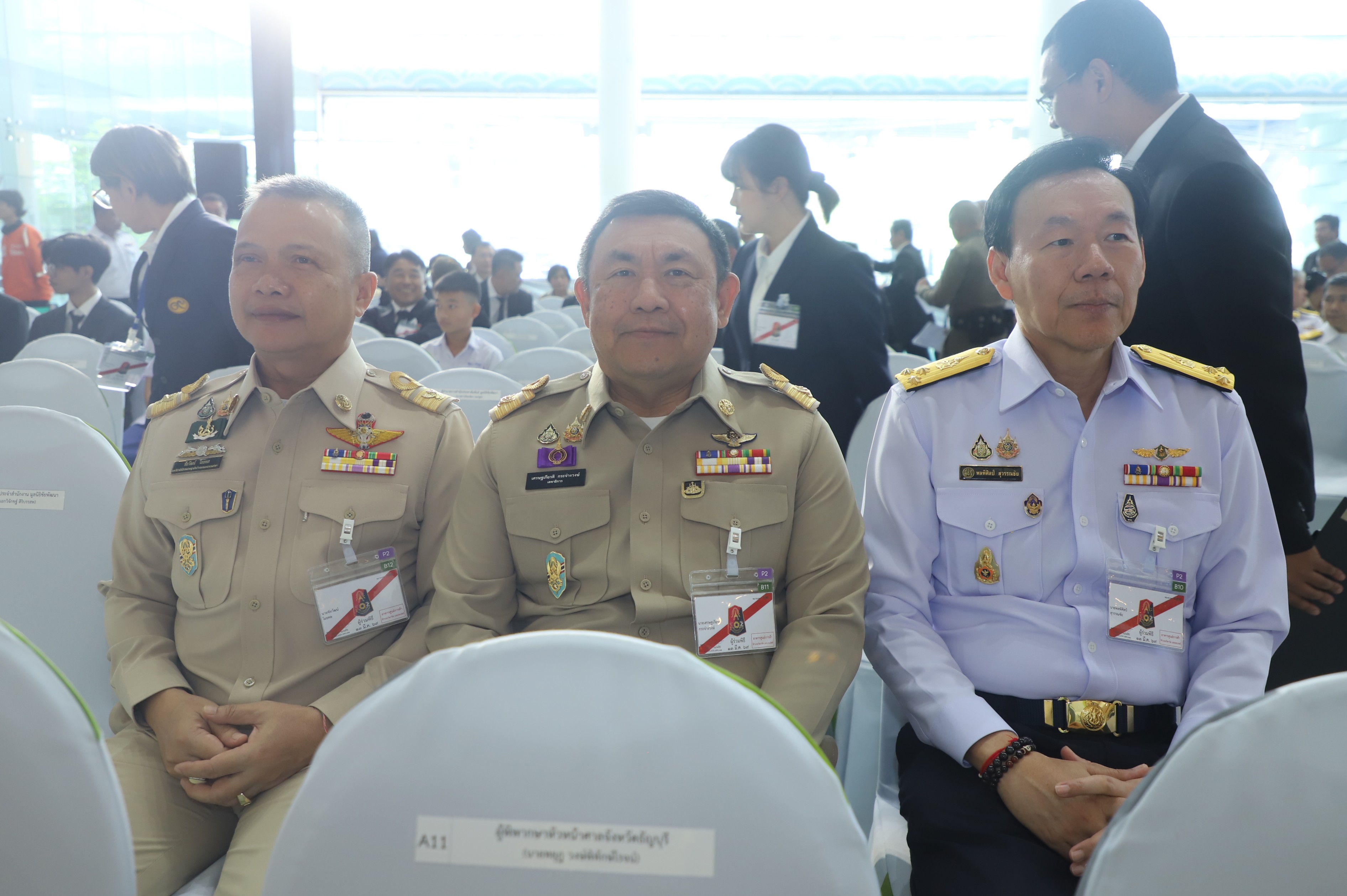 title - เลขาฯ ส.ป.ก. เฝ้ารับเสด็จ สมเด็จพระกนิษฐาธิราชเจ้า กรมสมเด็จพระเทพรัตนราชสุดาฯ สยามบรมราชกุมารี ทรงเป็นองค์ประธานเปิดงาน 60 ปี ปลานิลพระราชทาน เพื่อปวงชนชาวไทย